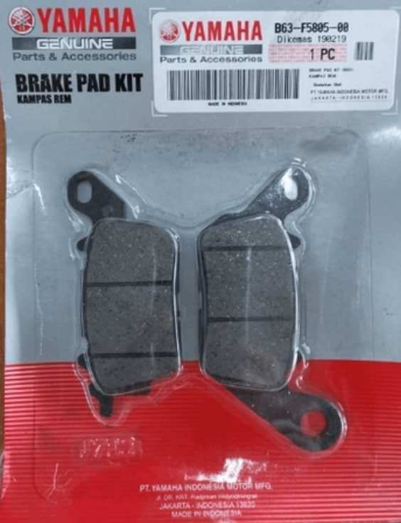 YAMAHA AEROX ORIGINAL PART B63F580500 B63-F5805-00 FRONT BRAKE PAD KIT