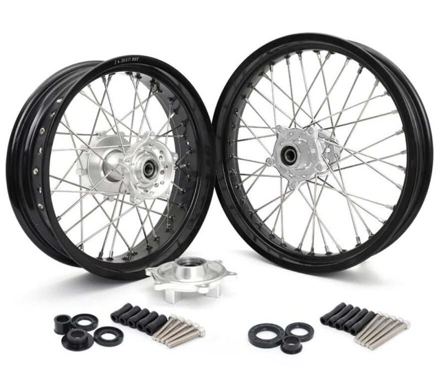 BMW ACCESSORIES INDIA G310GS G310R 19" 17" FRONT & REAR WHEEL RIM SPOKE HUB KIT BMW G310GS G310R