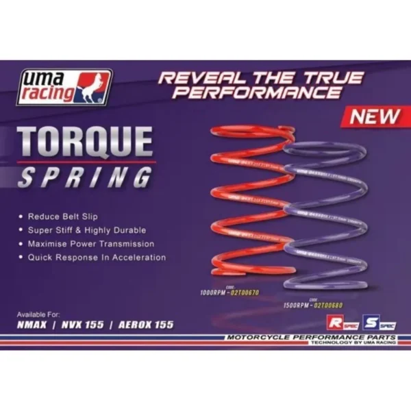 UMA Racing Torque Spring 1500 RPM Nmax/NVX Purple – 02T00680