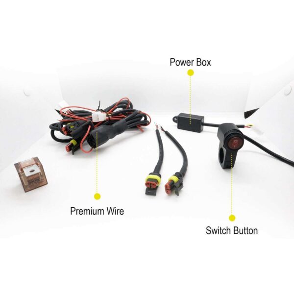 Second image of HJG BIG FOG LAMPS FOR MOTORCYCLE AND CARS