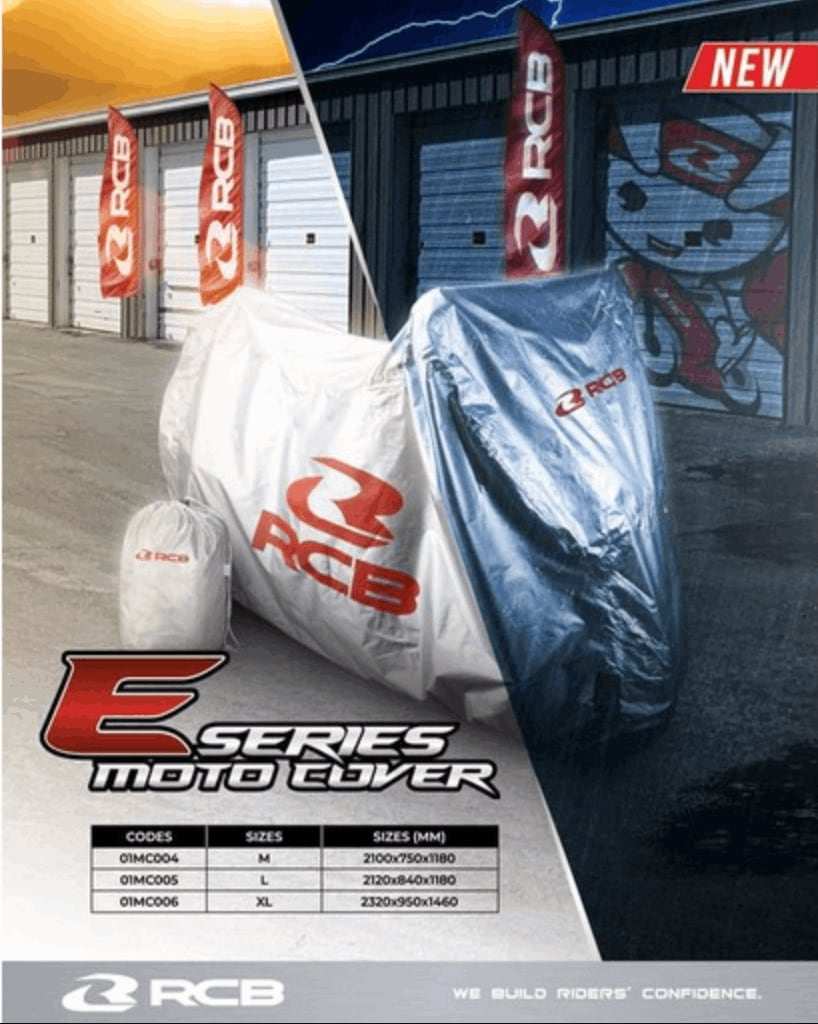 RCB Motorcycle Scooter Cover E-Series Silver 01MC006Z