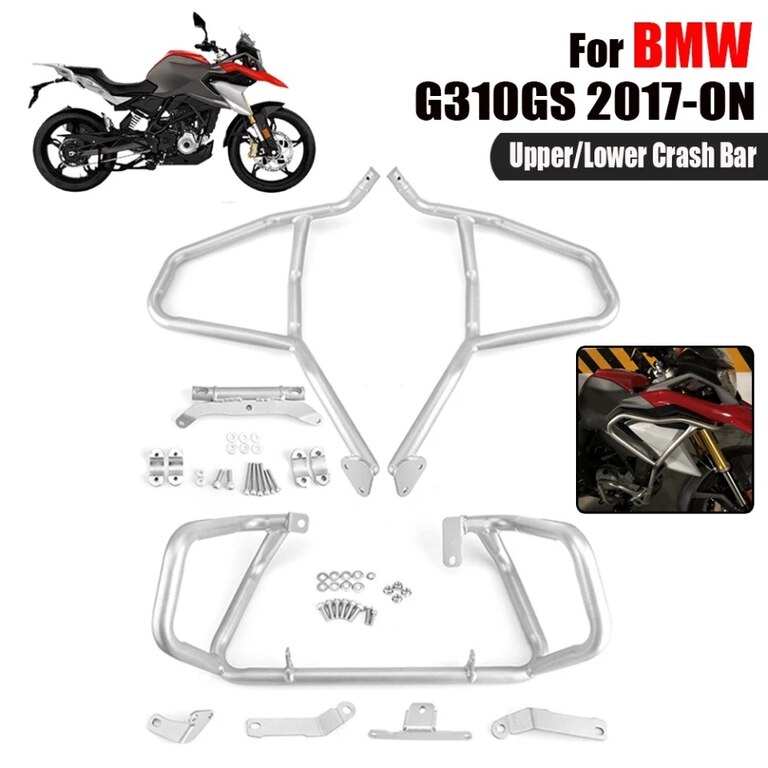 BMW ACCESSORIES INDIA G310GS CRASHGUARD FRONT FAIRING GUARD SS304 Stainless Steel
