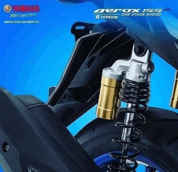 YAMAHA AEROX ACCESSORIES INDIA YAMAHA AEROX REAR SHOCKER GAS KYB VIETNAM SPEC