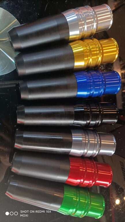 Second image of CNC ALUMINIUM FRAME SLIDER UNIVERSAL MOTORCYCLE 310 r & 310 gs