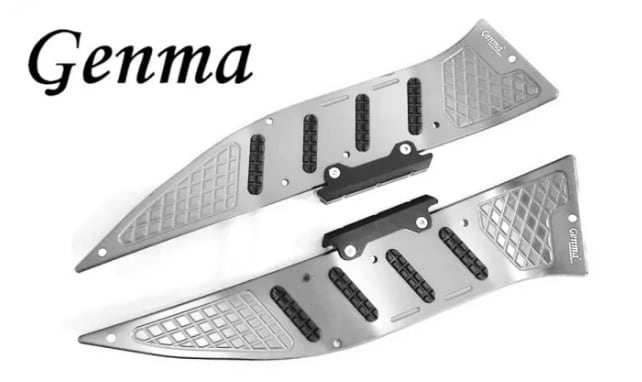 Second image of YAMAHA AEROX ACCESSORIES INDIA YAMAHA AEROX BOARD FOOTREST ALUMINIUM GENMA
