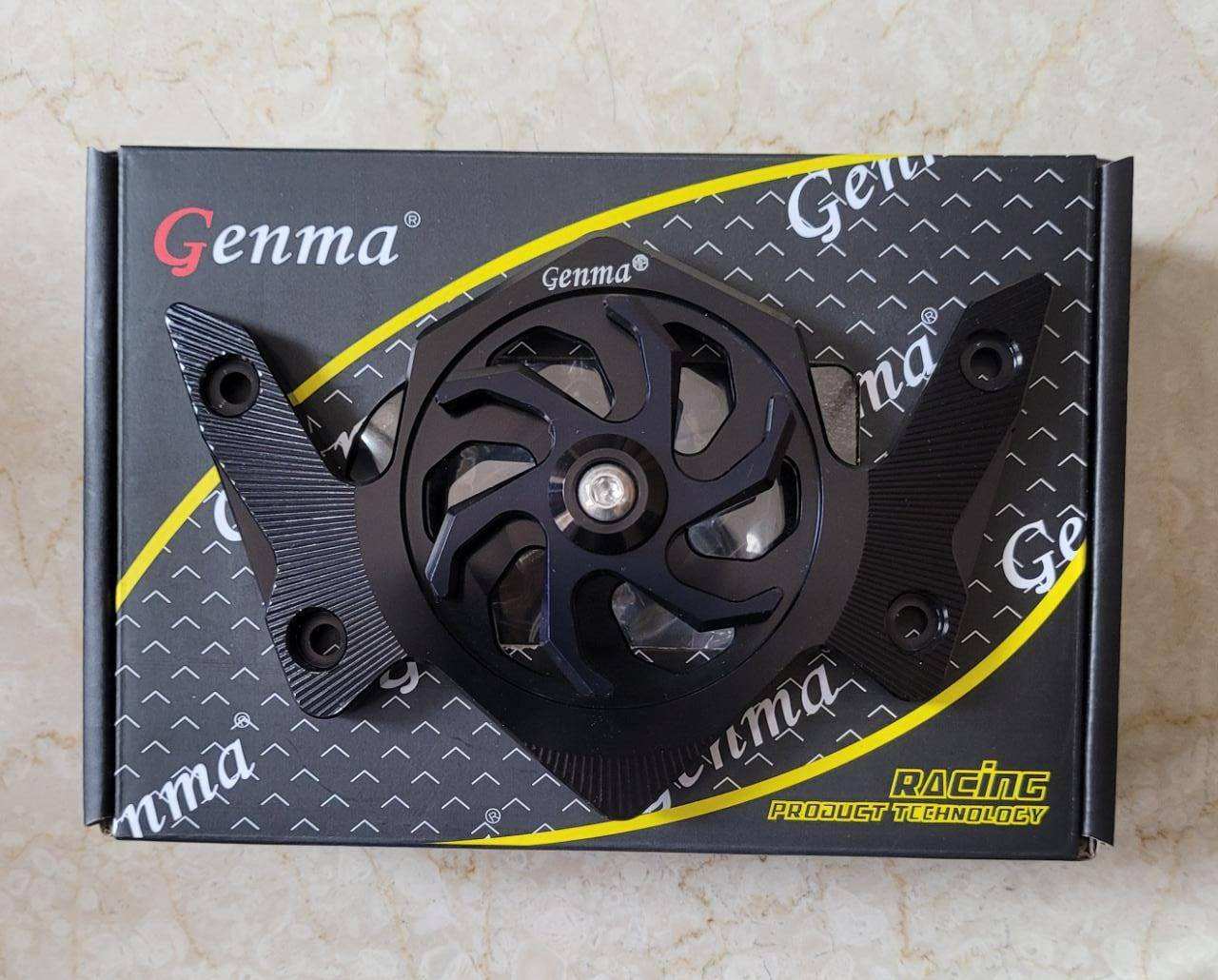 Second image of YAMAHA AEROX ACCESSORIES INDIA YAMAHA AEROX WINDSHIELD CNC FAN TYPE