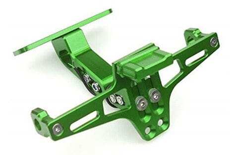 KAWASAKI ACCESSORIES INDIA NINJA ACCESSORIES TAIL TIDY REAR FENDER ELIMINATOR REAR LICENSE PLATE HOLDER CNC ALUMINIUM