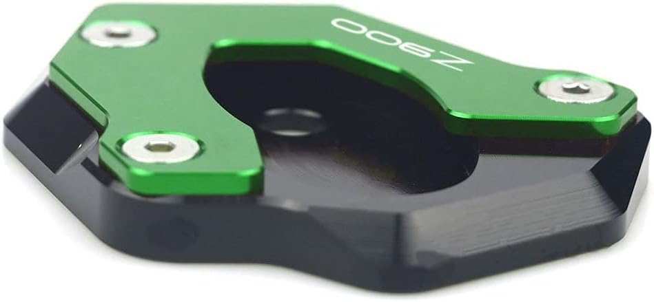 Second image of Kawasaki Z900 Motorcycle Kickstand Extender Foot Side Stand Extender (Green)