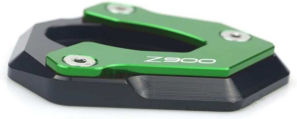 Kawasaki Z900 Motorcycle Kickstand Extender Foot Side Stand Extender (Green)