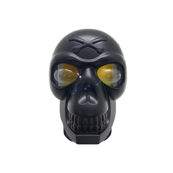 HJG Skull Red Eye Foglight 60W Fog Light For Bike/Car/Thar/Jeep (Cool White/Yellow/Warm White, 40W each) - Pack of 1 HJG New Model Skull Foglight, Pack of 1 HJG