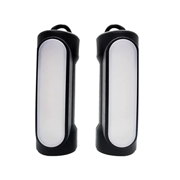 Second image of Leg Guard LED DRL Turn Signal Indicator Hazard Lights Crash Bar for Motorcycles (Yellow & Blue)