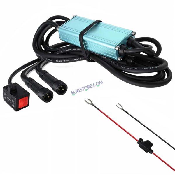 Second image of HJG Wiring Harness Kit with Flash Mode and Canbus - Foglight Wiring Harness Kit (2 Colour, 3 Wire with Flashing Mode, Genuine HJG)