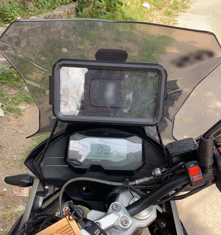 Second image of GPS MOUNT WITH MOBILE HOLDER WATERPROOF FOR 310 GS WITH VIBRATION BRACKET