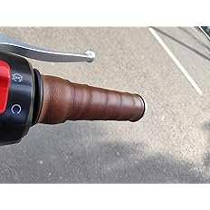 Universal Leather Handle Bar Grip Cover for Bikes Motorcycles