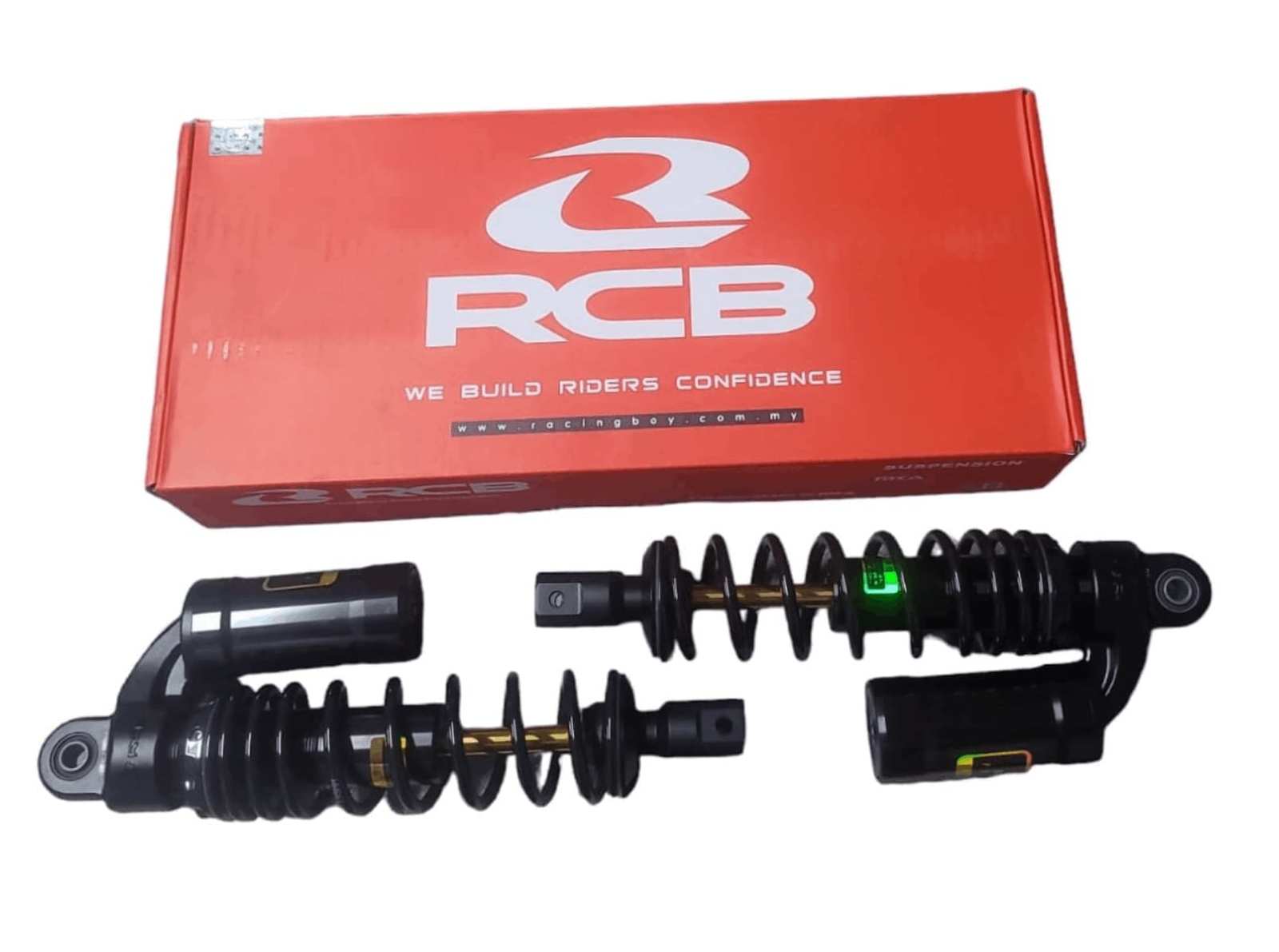 Second image of RCB MB2 SERIES SUSPENSION REAR SHOCKER ABSORBER BLACK GOLD 01A0180Z