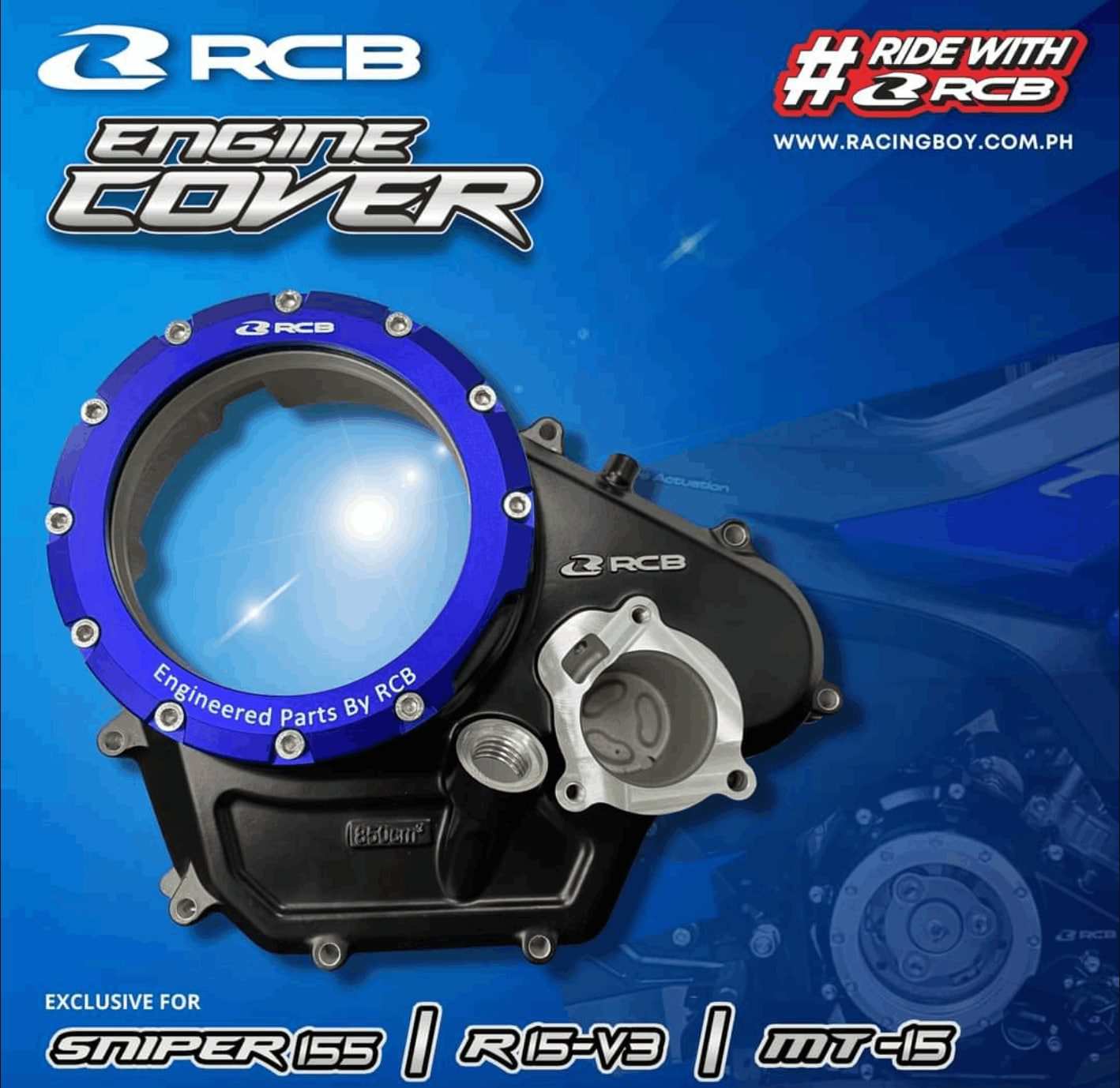 Second image of RCB ENGINE COVER R15V3 MT15 01E0010