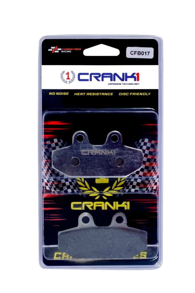 CARBON BRAKE PADS REAR Harley Davidson softail heritage (2018 Onwards) -CFB017– CRANK1