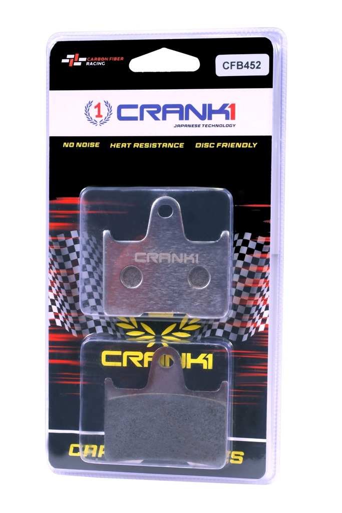 CARBON BRAKE PADS REAR HD SPORTSTER  Super Low (2014-2020) – CFB452 – CRANK1