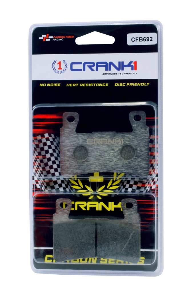 CARBON BRAKE PADS FRONT Harley Davidson  Softail Heritage (2015-2017) – CFB692 – CRANK 1