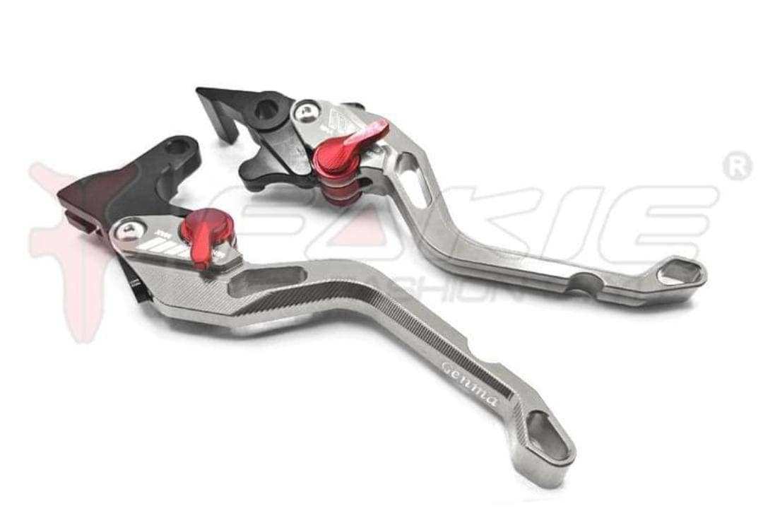 YAMAHA AEROX ACCESSORIES INDIA YAMAHA AEROX CNC LEVER WITH SMART BRAKE FUNCTION ( ORANGE )