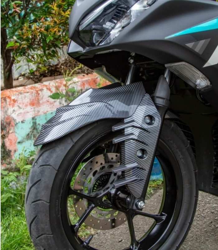 Second image of YAMAHA AEROX ACCESSORIES INDIA YAMAHA AEROX SHARK TYPE FENDER