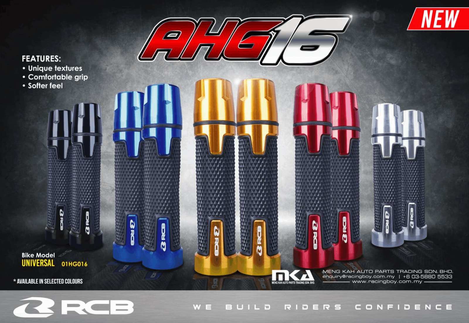 Second image of RCB AHG16 GRIP SET 01HG016