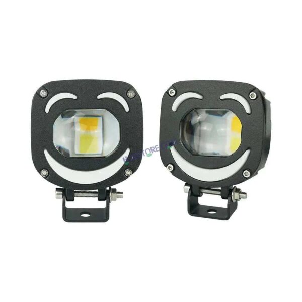 HJG 1190 Foglight Foglamp 120W Dual LED Lights Anti Fog Headlights Mini Driving Light HJG M1 Plus X1 X5 X7, Set of 2