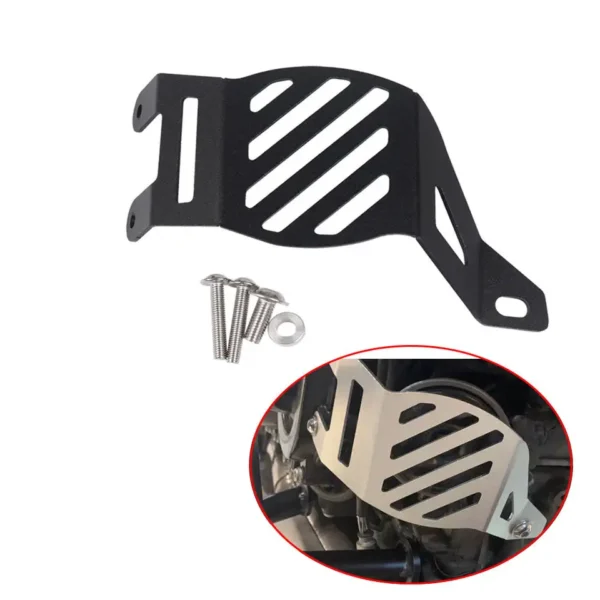 Second image of Motorcycle Horn Protection Cover Guard For BMW F900R F900XR F750GS F850GS ADV Bmw 850 GS Aluminum Accessories