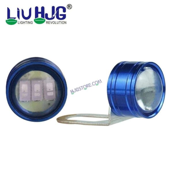 Second image of HJG Blue Strobe Light with Flashing Handle Light Blue Universal for Motorcycle, Car, SUV Set of 2 Strob Light HJG, Blue Strob HJG