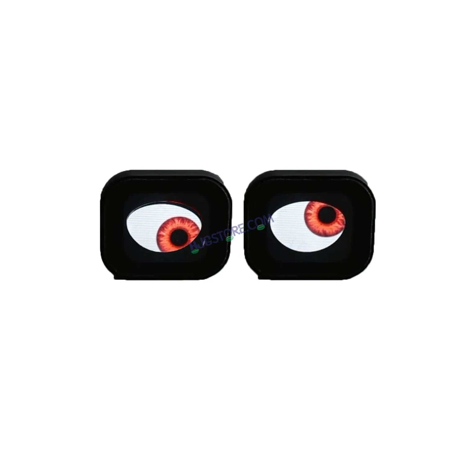 HJG New Eye Light Type 1 Animated Eye For Decor Universal for Car and Bike Eye Light with Flashing Handle Light Multi Color Universal for Motorcycle, Car, SUV Pack of 2 Eye Light HJG Eye Light Type 1, Animated Eye Light, Pack of 2