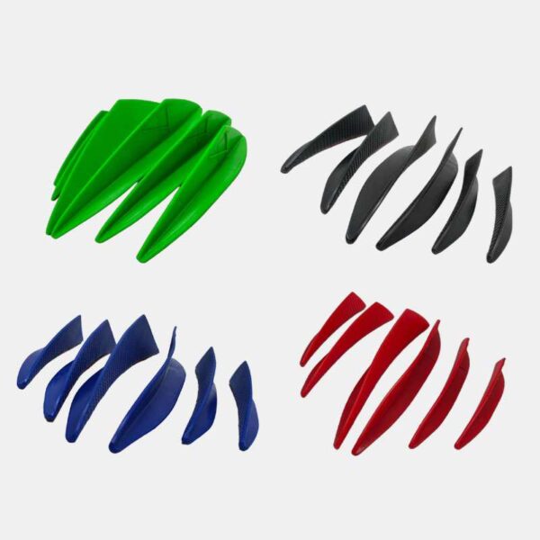 Second image of Aero Canard PVC Imported Set of 6