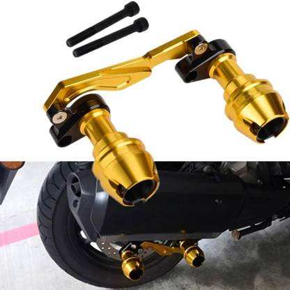 Second image of YAMAHA AEROX ACCESSORIES INDIA YAMAHA AEROX ANTI CRASH PROTECTOR EXHAUST SLIDER