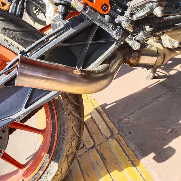 Bend Pipe for Bs4 KTM Bikes