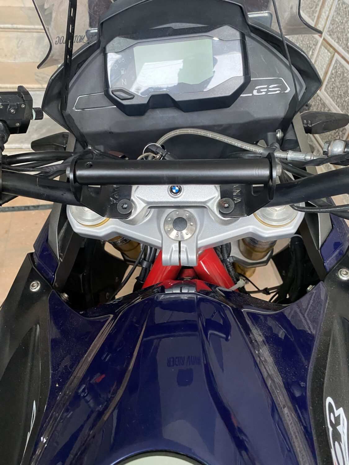 Second image of GPS HANDEL BAR MOUNT FOR BMW 310 R & 310 GS