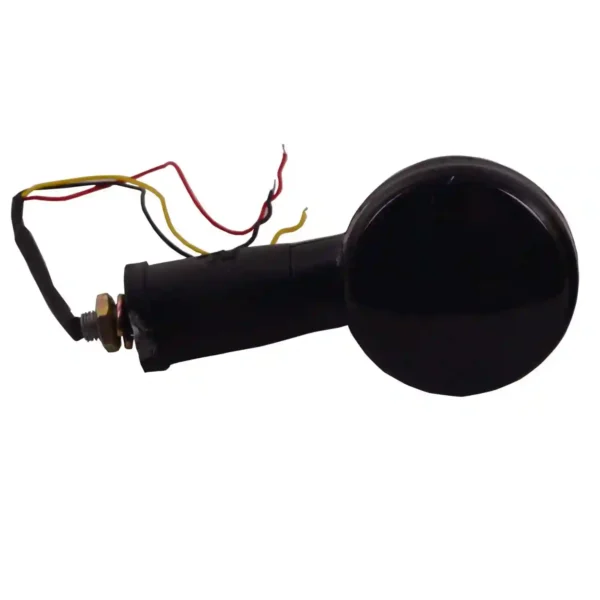 Second image of Boss Style LED Side Indicator CNC Metal (Set of 4) White and Yellow for Royal Enfield Bullet Classic 350, 500, Chrome, Desert Storm, Standard 350, 500, Electra EFI, Twins, Twinspark