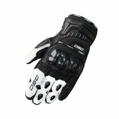 DSG Carbon X V1 Riding Glove-Black White