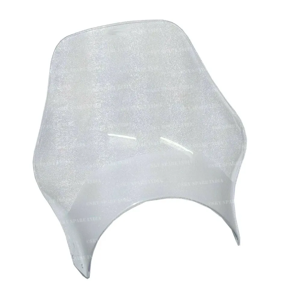 Clear Wind Shield Compatible With Royal Enfield Himalayan Motorcycle