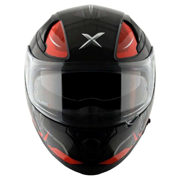 Second image of Apex Hex2 Helmet Cool Grey Red