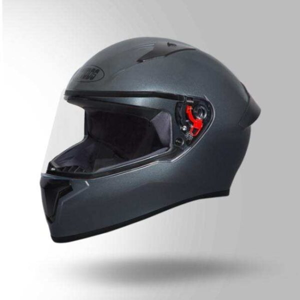 Studds Thunder Gun Grey With Spoiler – Full Face Helmets