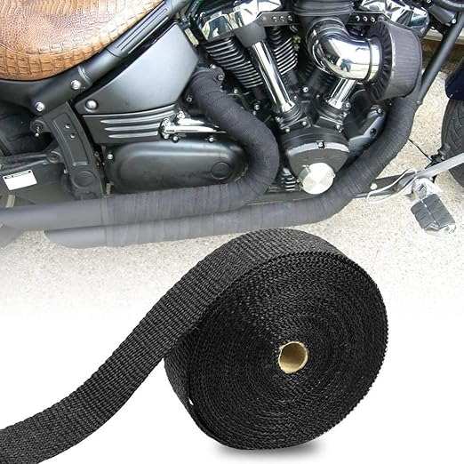 Bike Exhaust Heat Shield- Flame Bike Exhaust Heat Shield