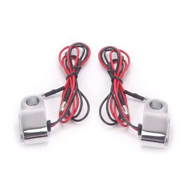 Mini Motorcycle 3 LED Front Rear Turn Signal Light Flowing Water Flashing Indicator Blinker for Harley Sportster Bobber Models