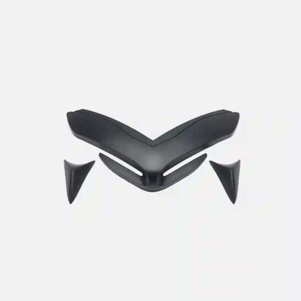 Front Aerodynamic Winglets Windshield Fairing Wing for Kawasaki Z900 Model 2017 To 2020