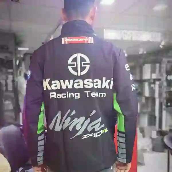 Second image of Motorcycle Riding Jersey For Kawasaki Racing