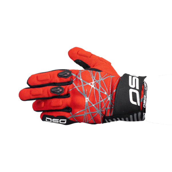 DSG Phoenix Air Gloves (Black White Red)