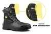 Second image of Orazo PICUS Trail Velcro Water Resistant Motorcycle Riding Boots (Black) (VWR)