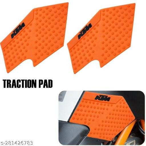 KTM Tank Pad Rubber Side Grip for Thai Pad Touring and Street Bike Tank Pad