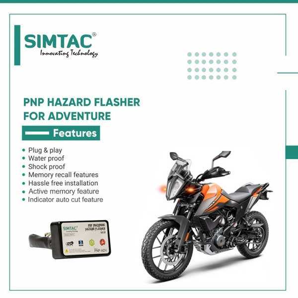 SIMTAC Hazard System For KTM Adventure V4.0