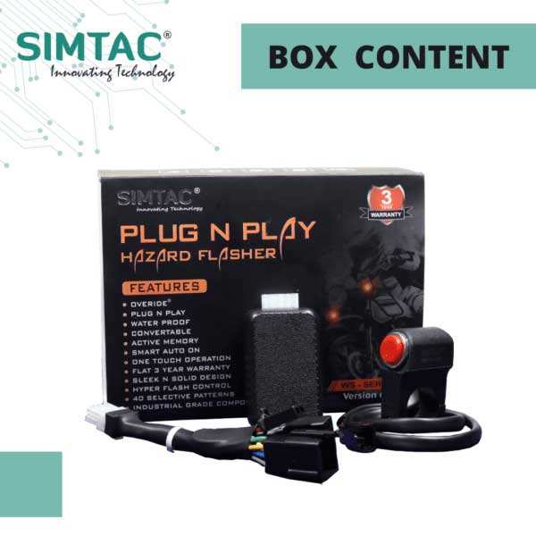 Second image of Simtac Hazard System for V4 with Switch V6.0