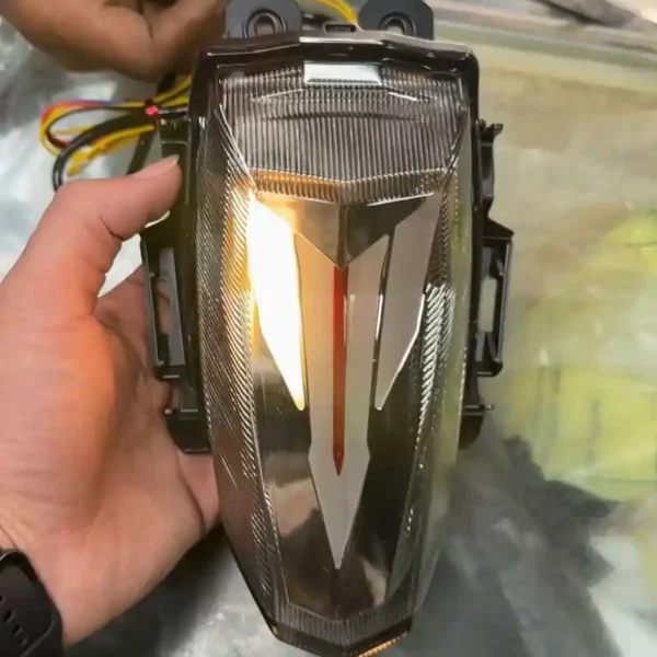 Second image of Tail Light MT logo for R15 V3 and V4