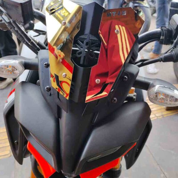 Second image of Visor MT15 Metal Type 2